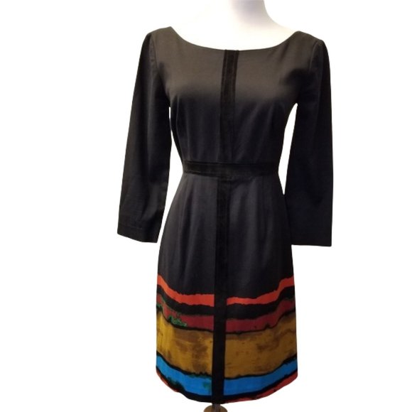 Plenty by Tracy Reese 3/4 sleeve dress SIZE 0 petite (247) - Picture 1 of 9